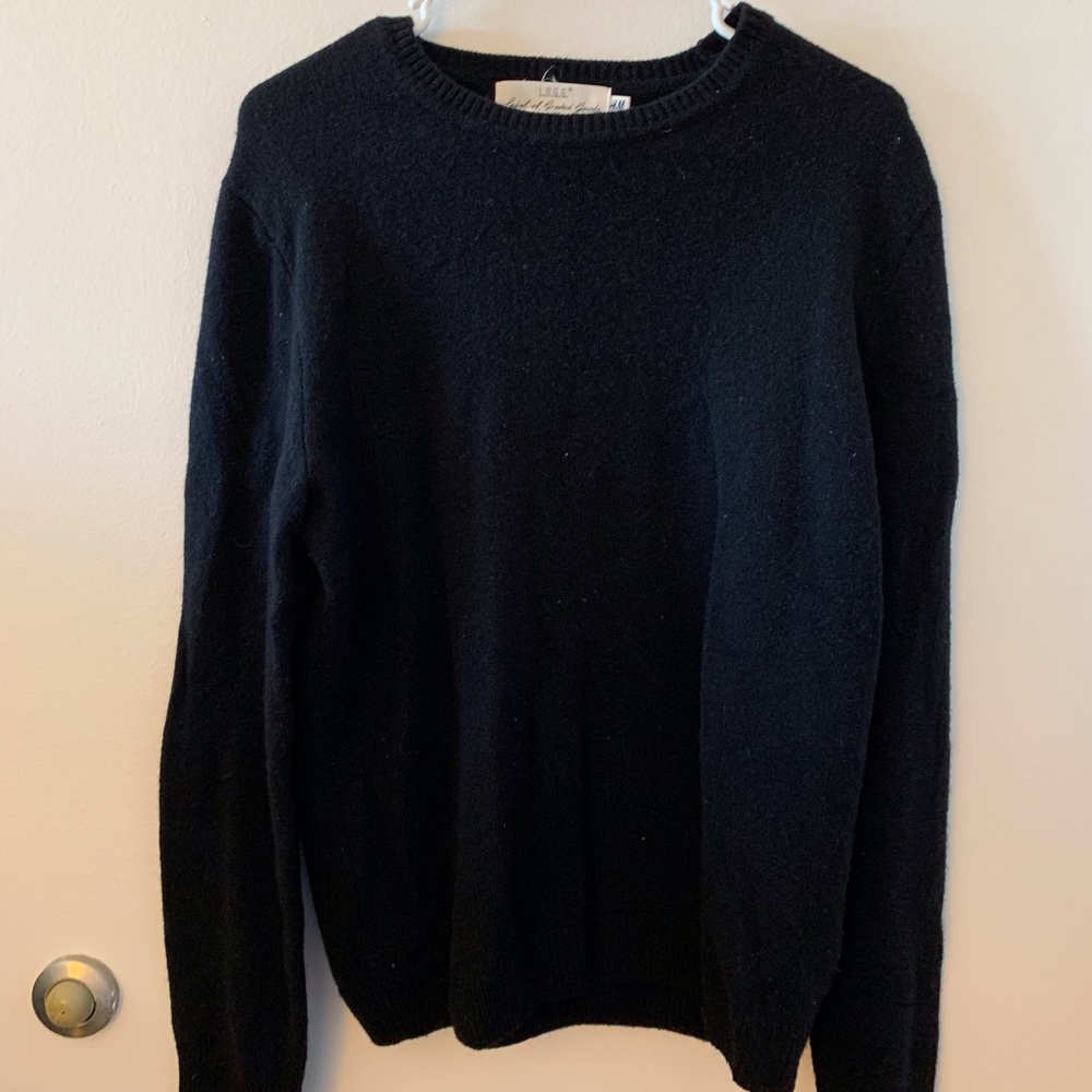 Black sweater